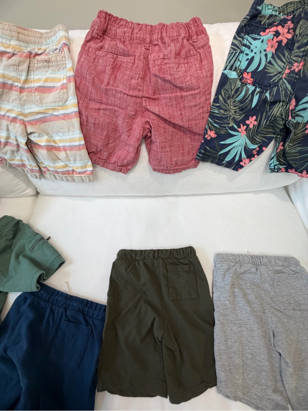 Toddler Boy 5T shorts bundle of 8 Carter’s OshKosh & Old Navy